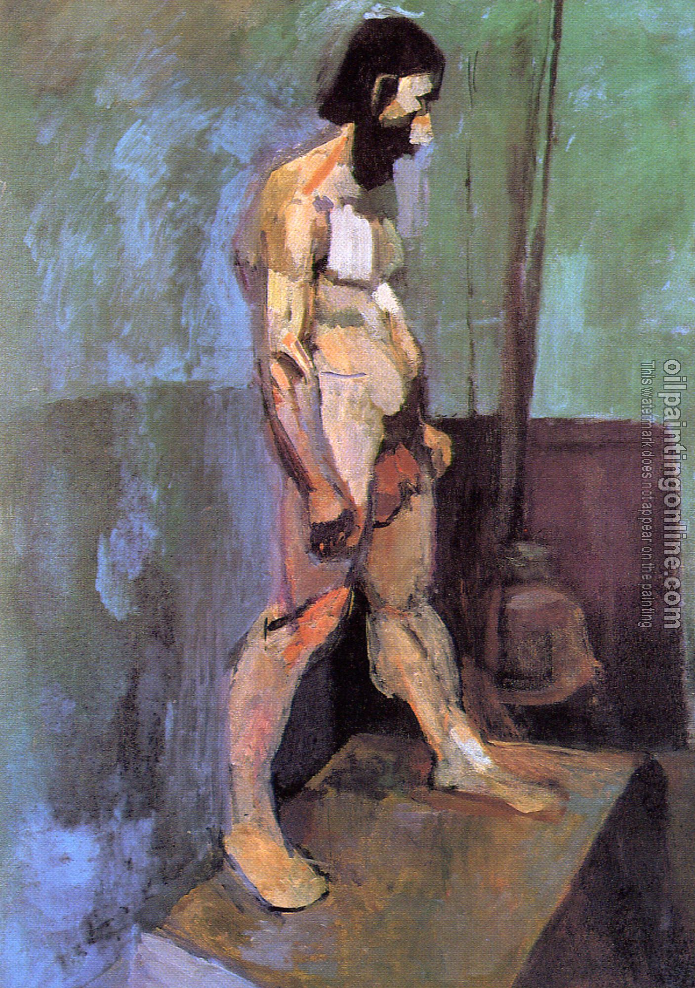 Matisse, Henri Emile Benoit - male model